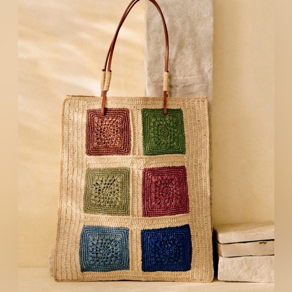 NWOT | Sézane FRANCISCO Basket Tote - Picture 2 of 10